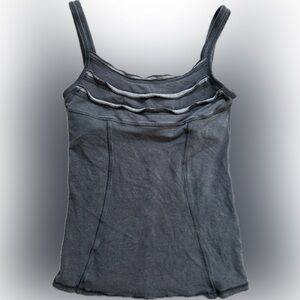 Grey Prana yoga top w/ built in bra